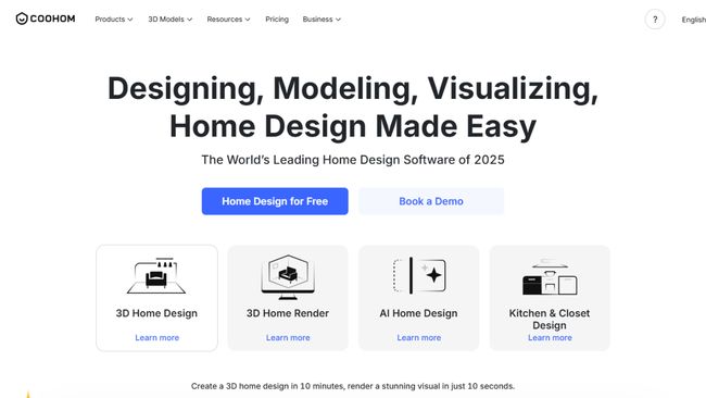 Home page Coohoom