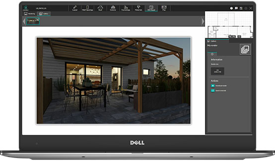 screenshot Cedreo software