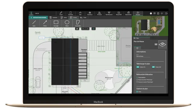 Cedreo software for landscaping with Mac