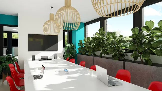 Rendu 3D des locaux Cedreo